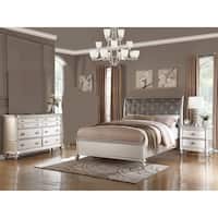 Shop Silver Orchid Heston Platinum-finish 4-piece Bedroom Set - Free ...
