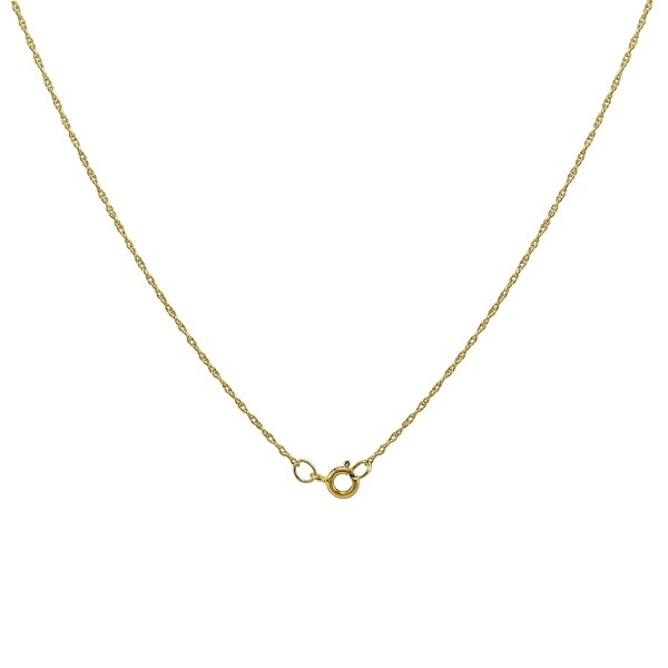 gold chain with ring