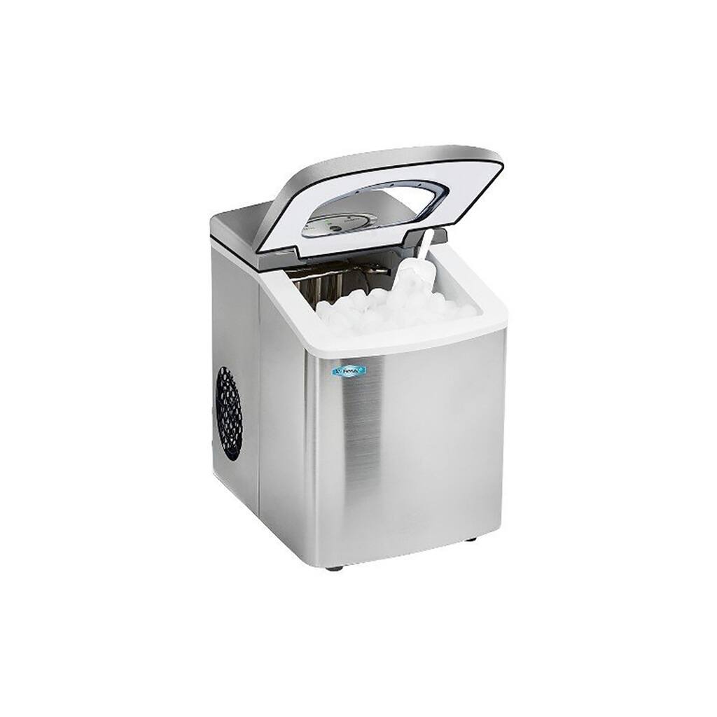 Elite MIM18SS Mr. Freeze Stainless Steel Portable Ice Maker