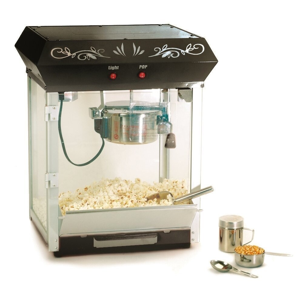 Shop Elite Epm 650b Kettle Tabletop Popcorn Maker Free Shipping