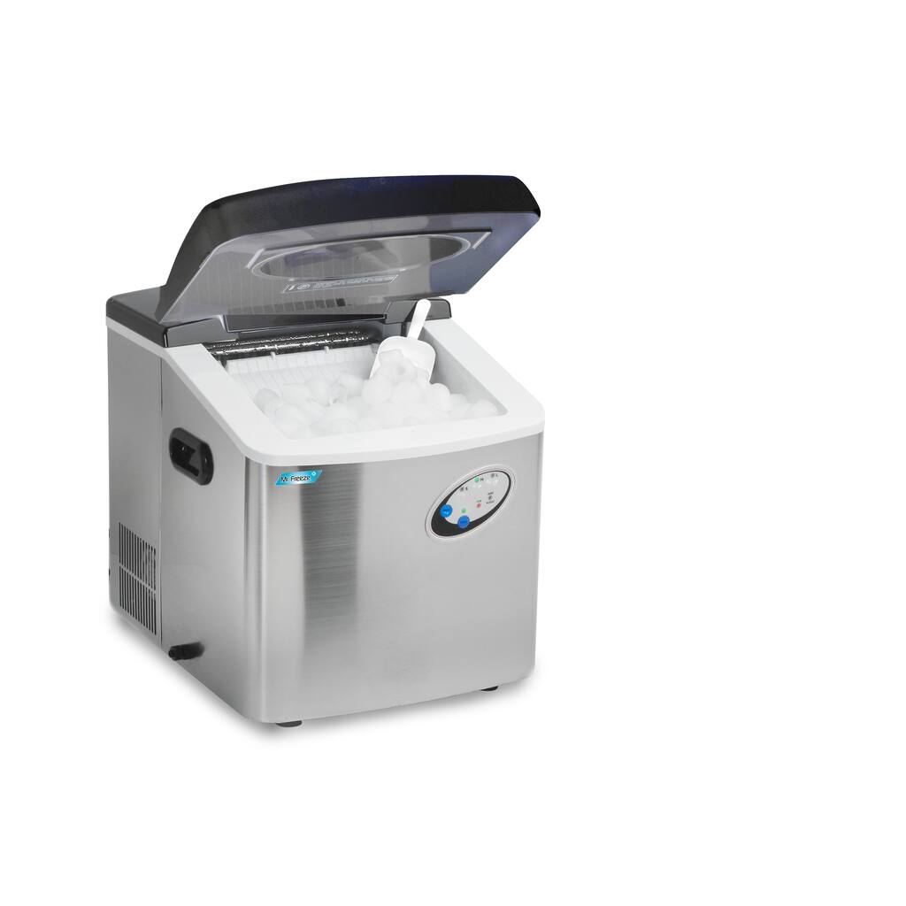 Elite MIM-88 Mr. Freeze Portable Ice Maker, Stainless Steel