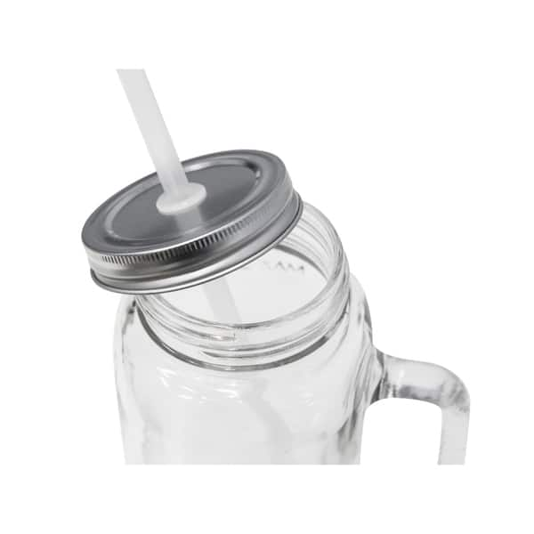 Mason Jar blender, white