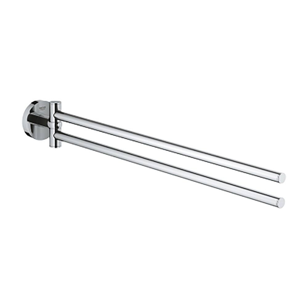 Grohe Essentials Double Towel Bar 40371001 Chrome