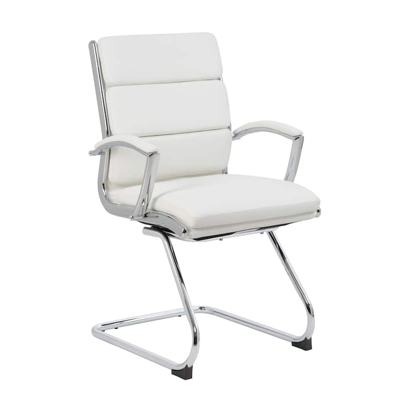 Boss Office Products Executive Guest Chair - White