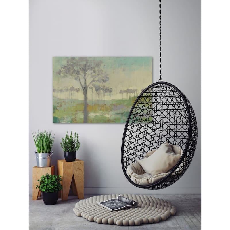 Tree Stand II' Painting Print on Wrapped Canvas - Multi-Color