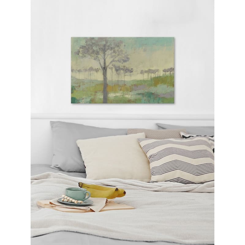 Tree Stand II' Painting Print on Wrapped Canvas - Multi-Color