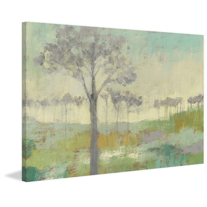 Tree Stand II' Painting Print on Wrapped Canvas - Multi-Color