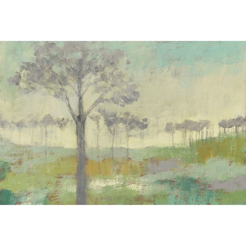 Tree Stand II' Painting Print on Wrapped Canvas - Multi-Color