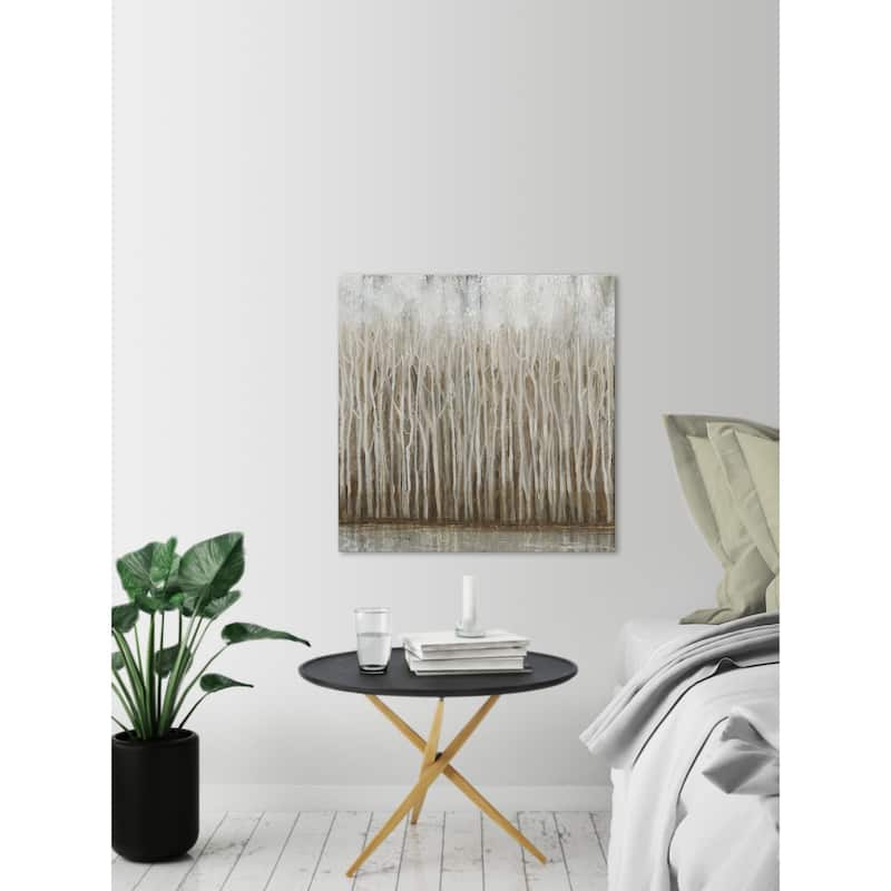 Whispering Trees I' Painting Print on Wrapped Canvas - Multi-Color