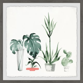 Little Botanical Garden' Framed Painting Print - Multi-Color