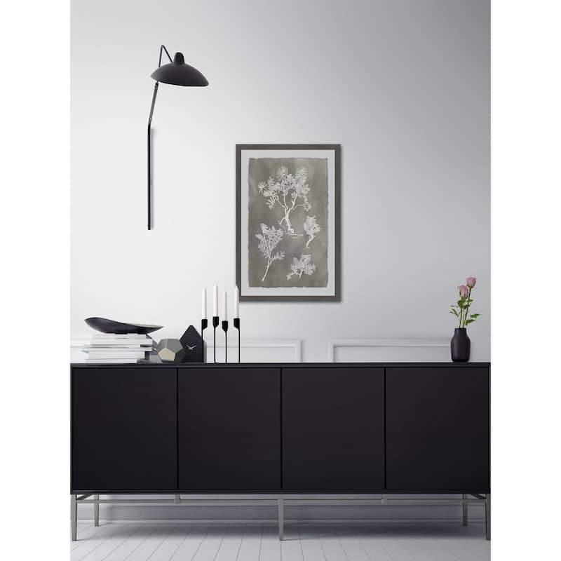 Herbarium Study III' Framed Painting Print - Multi-Color