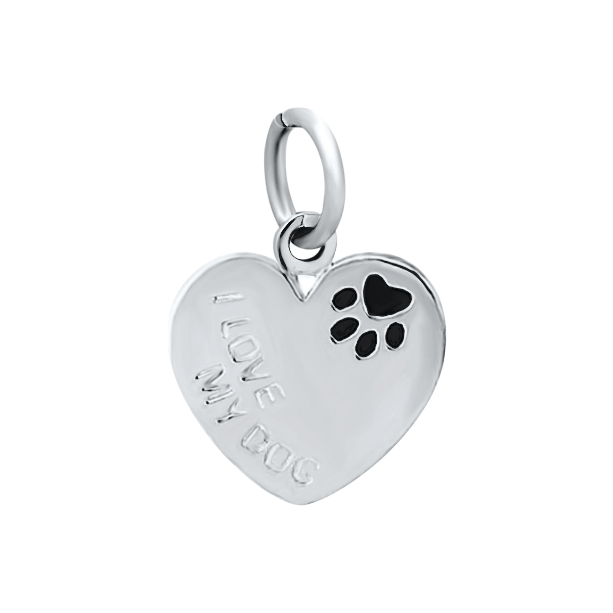 my dog paw print necklace