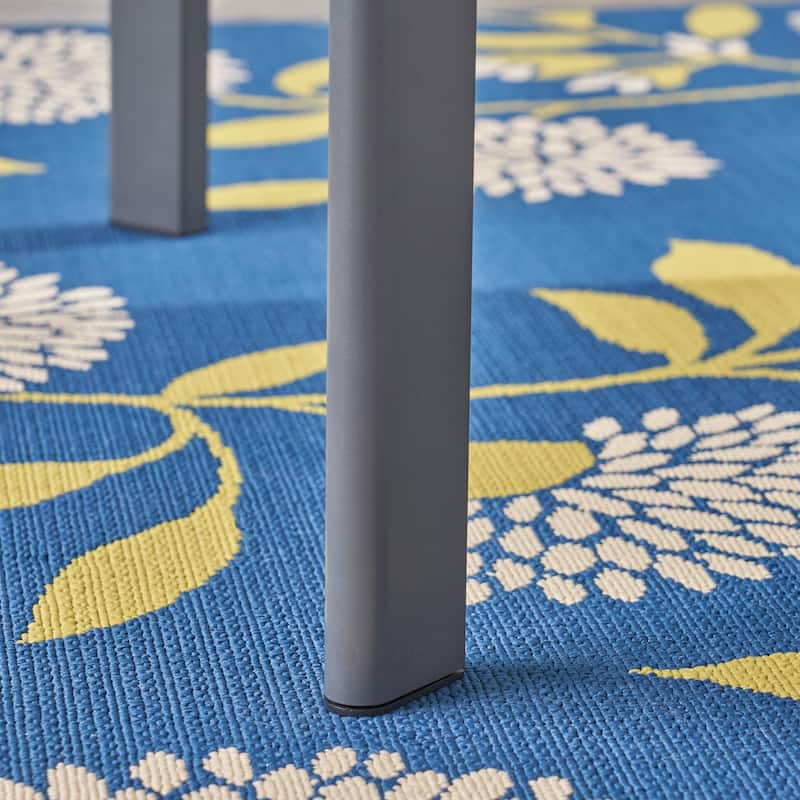 Westcott Outdoor Aluminum and Wood Dining Table by Christopher Knight Home - 70.25"L x 35.50"W x 29.25"H