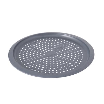GEM 12.5" Non-Stick Perforated Pizza Pan