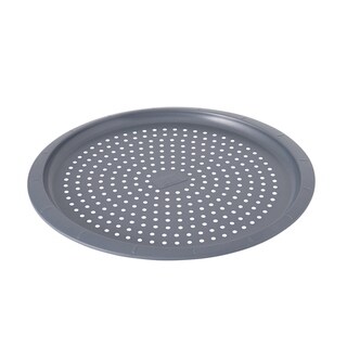 BergHOFF GEM Nonstick Carbon Steel Perforated Pizza Pan, Round