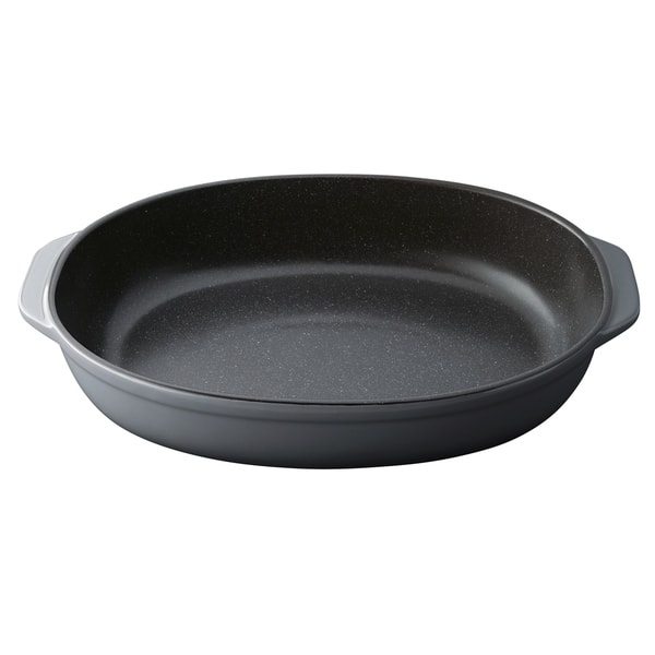 slide 1 of 3, Gem 16" Stoneware Oval Baking Dish