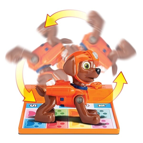 NEW NICKELODEON PAW PATROL ROCKY BACK FLIP PUP ACTION PACK FREE SHIPPING