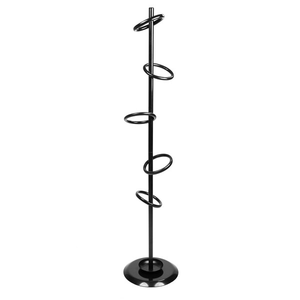 coat hanger with umbrella holder