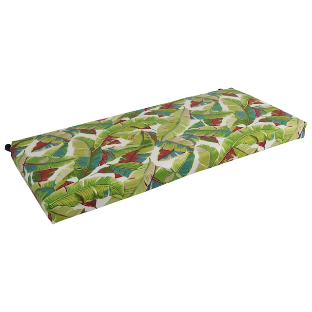 Blazing Needles 54-inch All-Weather Bench Cushion - Overstock - 21958735