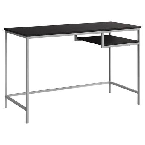 Computer Desk, Home Office, Laptop, 48" Long, Work, Metal, Laminate, Contemporary, Modern