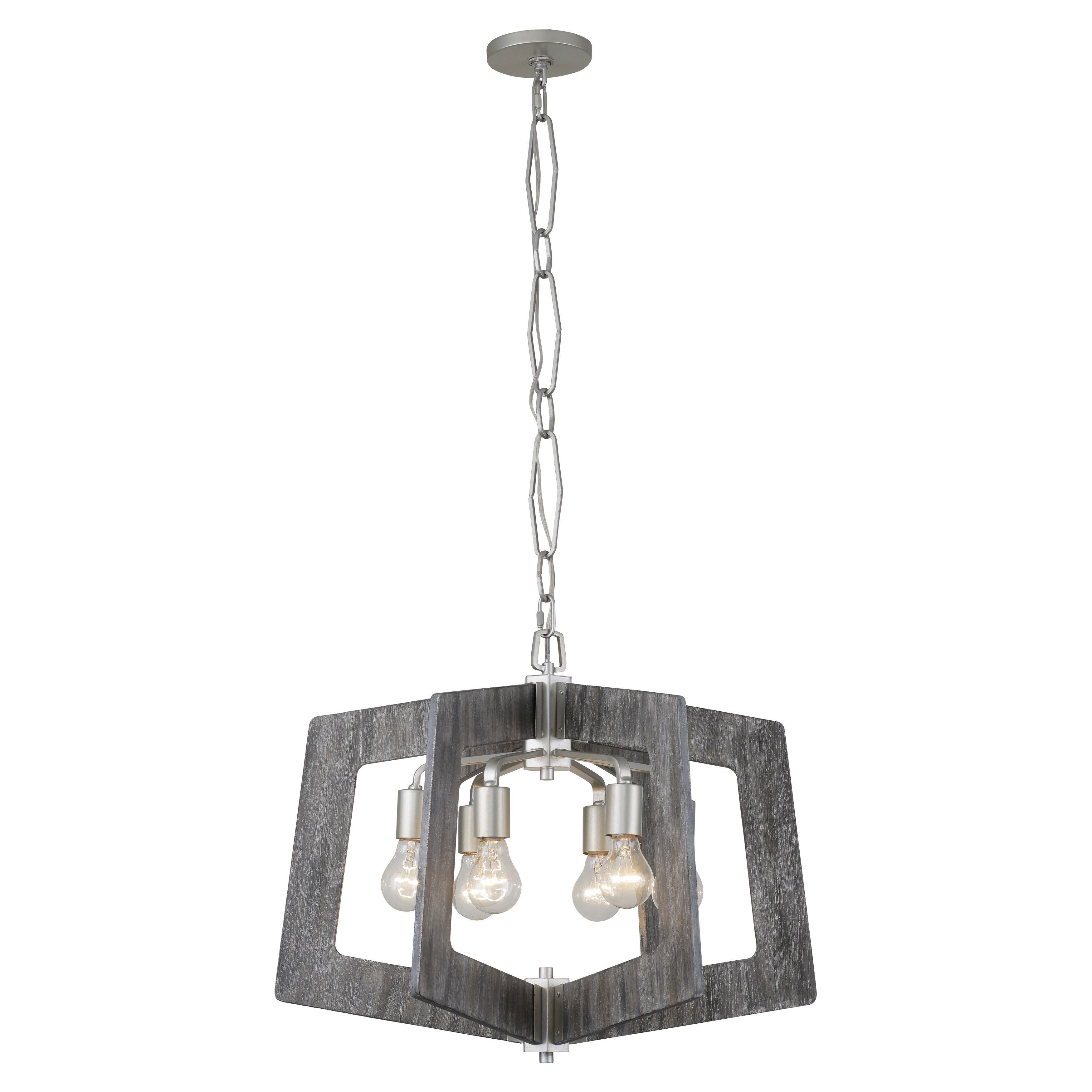 Lofty 6-light Silverado Chandelier - Chandeliers For Bedrooms by Overstock.com