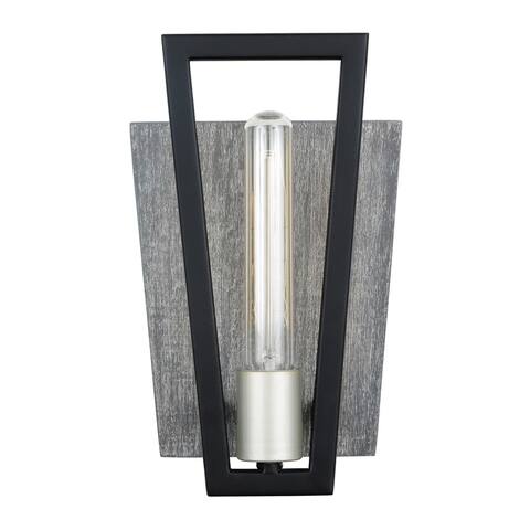 Varaluz Zag 1-light Black, Silverado Wall Sconce