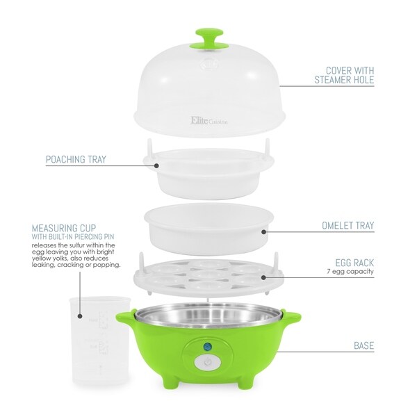 elite cuisine automatic egg cooker