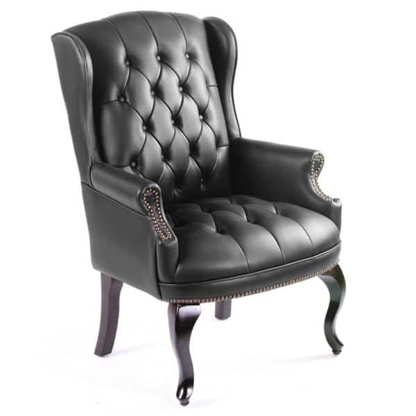 Boss Traditional Style Executive Accent Chair - Black