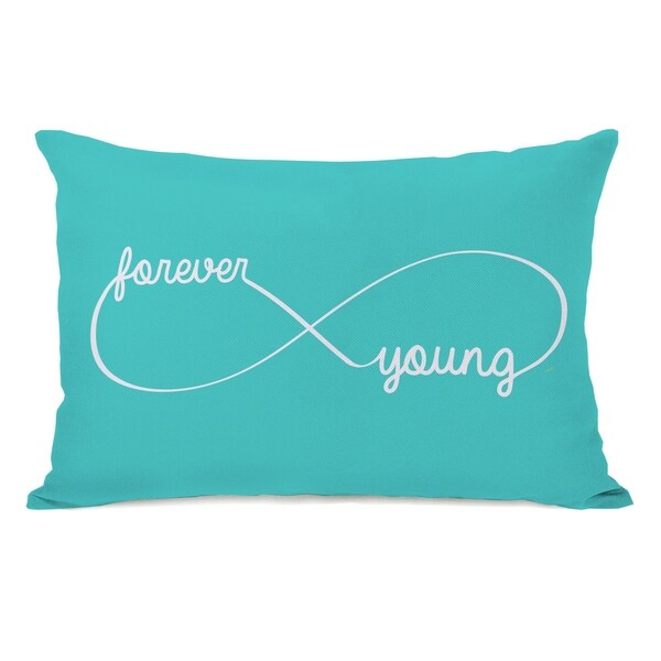Infinite Forever Young 14x20 Pillow by OBC
