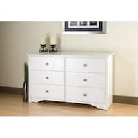 Copper Grove Periyar White Condo Sized 2-drawer Dresser