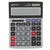 Innovera 15975 Large Digit Commercial Calculator, 12-Digit LCD