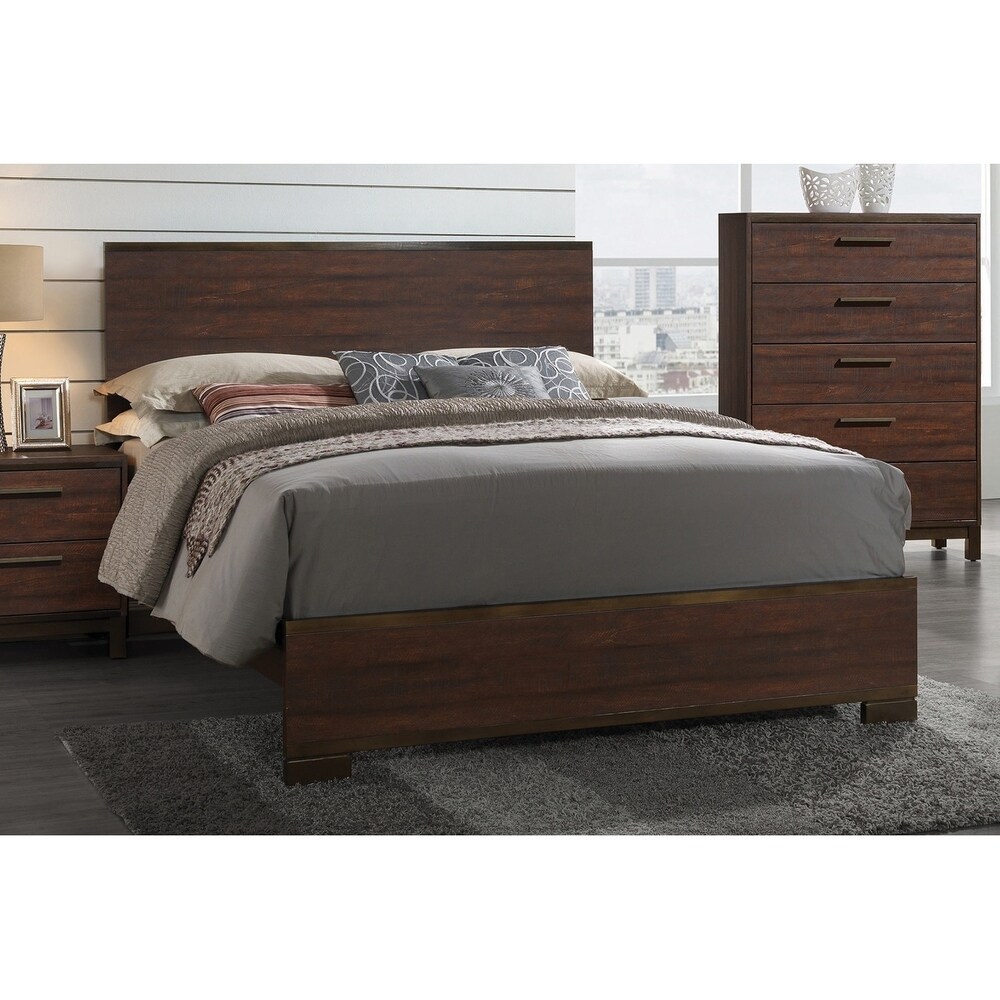 Coaster Furniture Louis Philippe Cappuccino Panel Sleigh Bed - On Sale -  Bed Bath & Beyond - 20461032