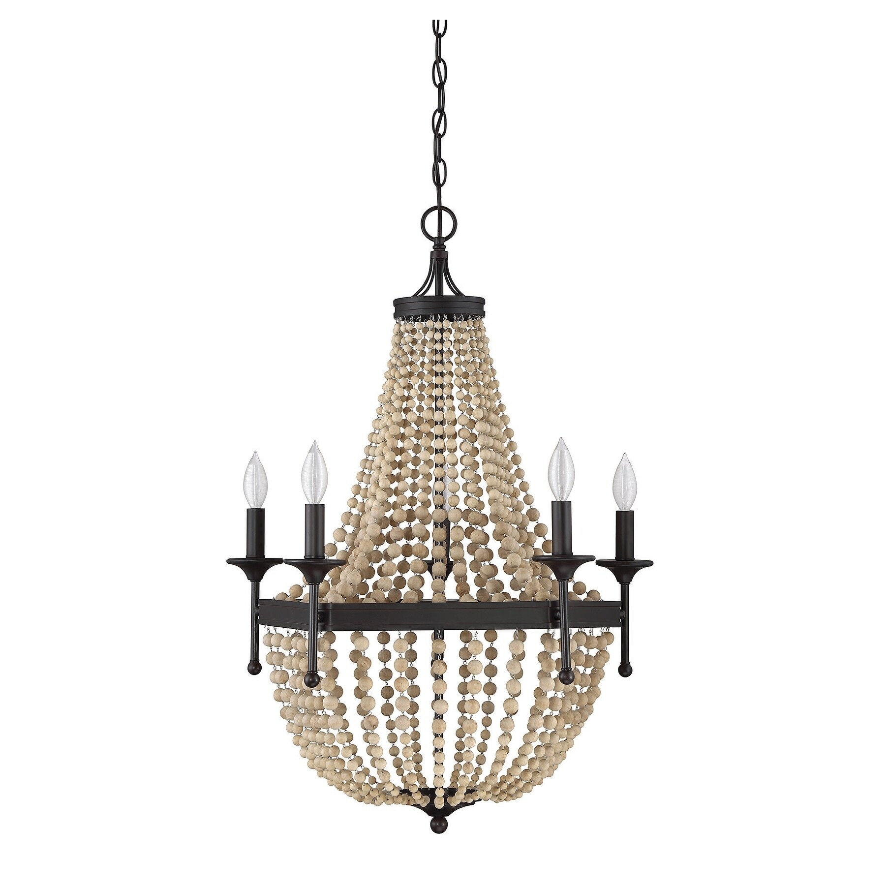 The Gray Barn Lunasa 5-light Chandelier with Oil Rubbed Bronze - Chandeliers For Bedrooms by Overstock.com