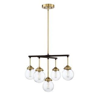 Carson Carrington Henningsvaer 5-light Chandelier (Bronze) - Chandeliers For Bedrooms by Overstock.com