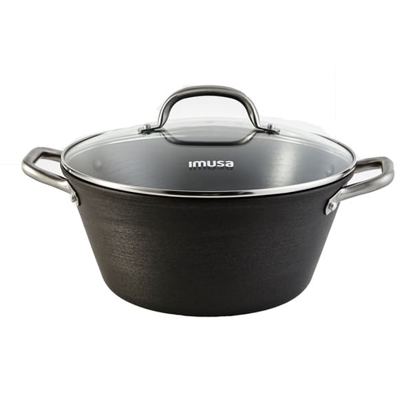 Imusa Stock Pot, Enamel, 6 Quart