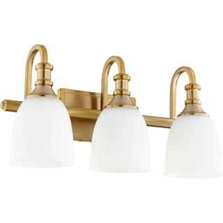 Richmond Aged Brass 3-light Vanity Lighting