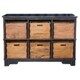 preview thumbnail 1 of 0, Uttermost Ardusin Worn Black Hobby Cupboard