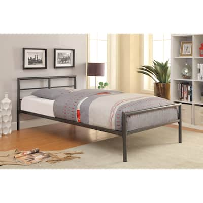 Coaster Furniture Fisher Gunmetal Metal Bed