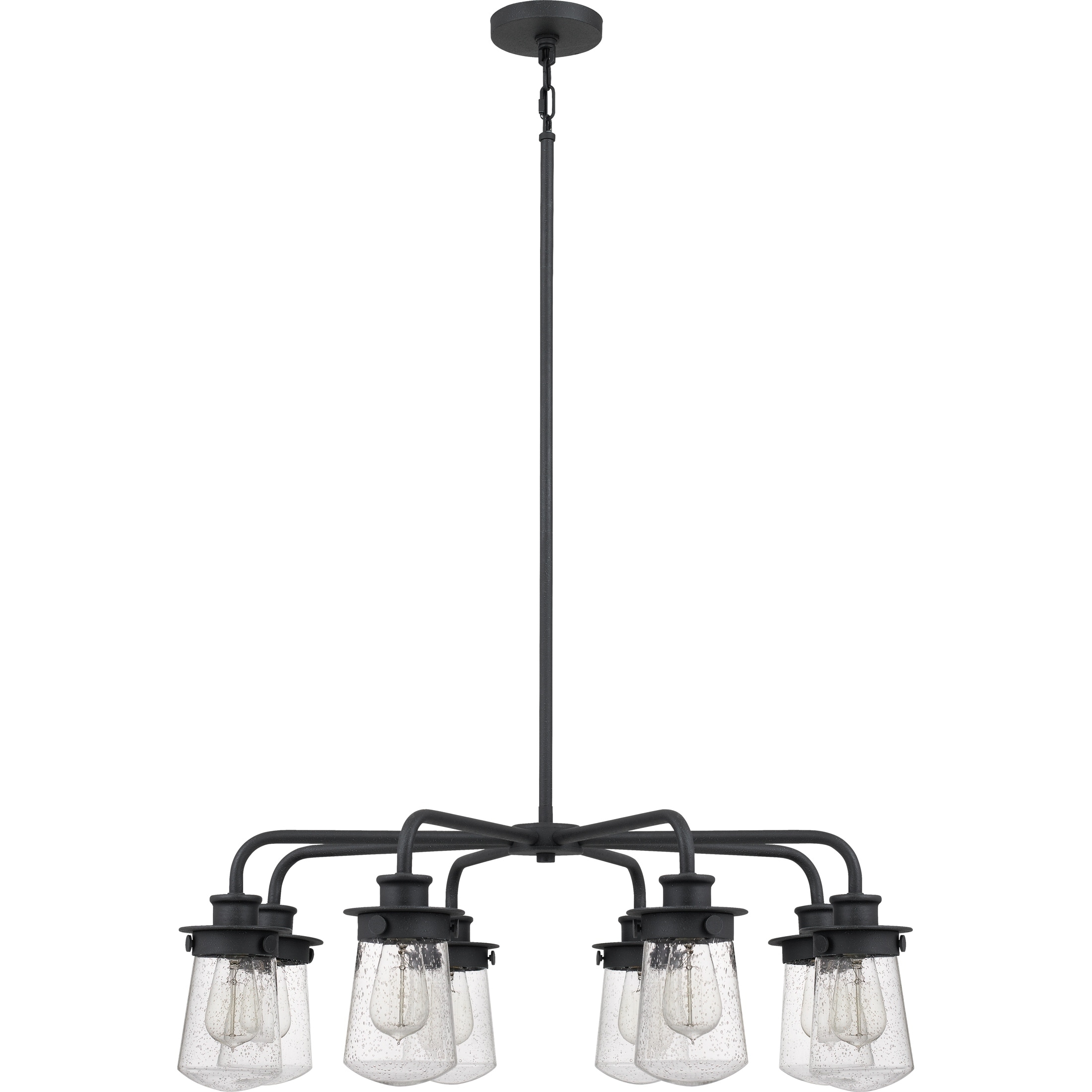 Lewiston Grey Ash 8-light Chandelier - Chandeliers For Bedrooms by Overstock.com