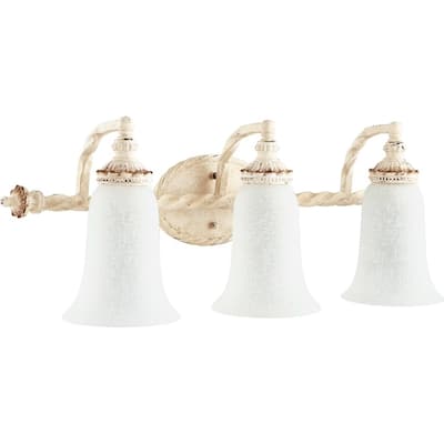 Alameda Persian White 3-light Vanity Lighting