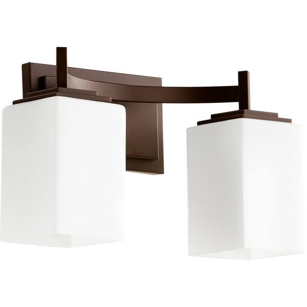 Shop Delta 2 Light Vanity Lighting Overstock 22039306