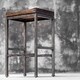 preview thumbnail 7 of 5, Uttermost Beck Dark Walnut Industrial Bar Stool