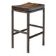 preview thumbnail 1 of 5, Uttermost Beck Dark Walnut Industrial Bar Stool