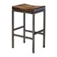 preview thumbnail 2 of 5, Uttermost Beck Dark Walnut Industrial Bar Stool