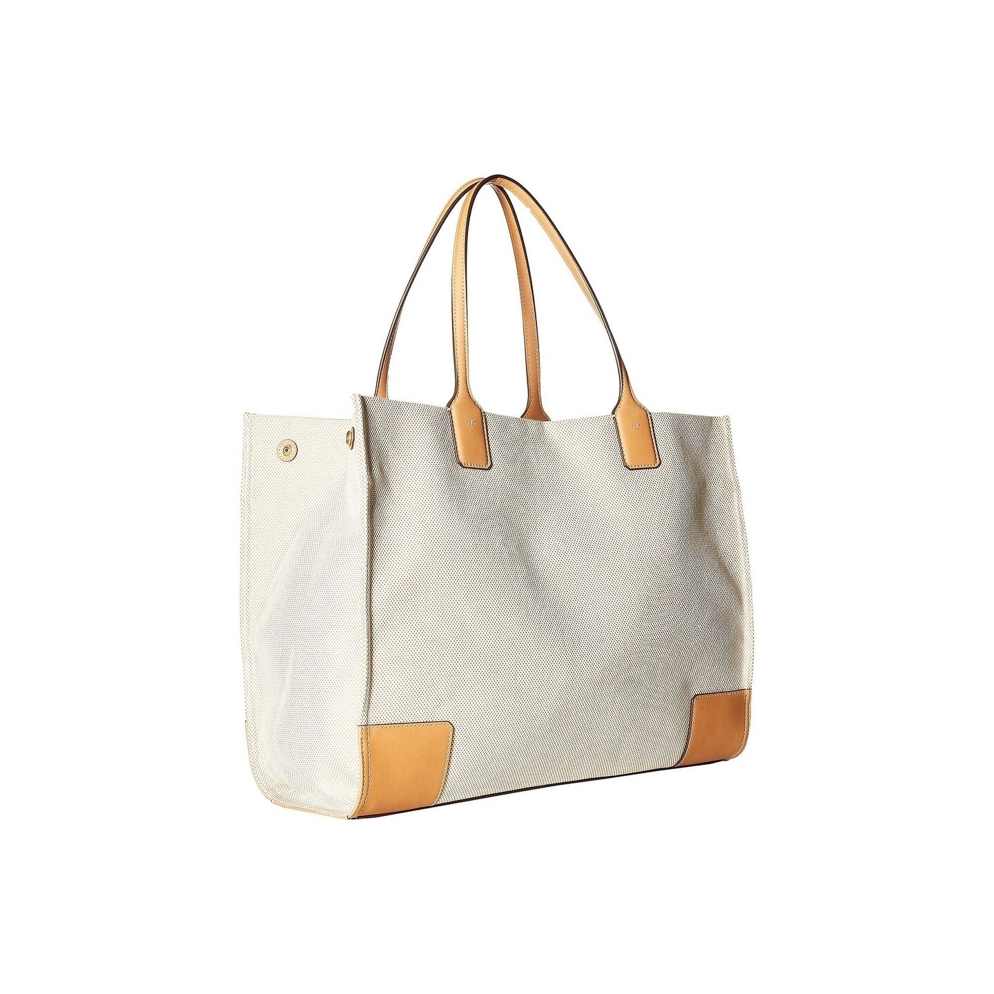 ella canvas leather tote