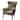 Uttermost Snowden Caramel Tan Solid Wood Wing Chair