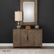 preview thumbnail 6 of 6, Uttermost Layton Two-tone Geometric Console Cabinet