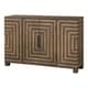 preview thumbnail 1 of 6, Uttermost Layton Two-tone Geometric Console Cabinet