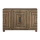 preview thumbnail 2 of 6, Uttermost Layton Two-tone Geometric Console Cabinet