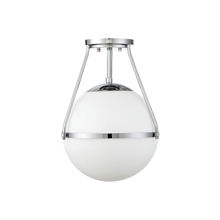 Shop Carson Carrington Henningsvaer 1 Light Semi Flush Mount